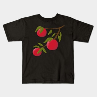 apple tree branch Kids T-Shirt